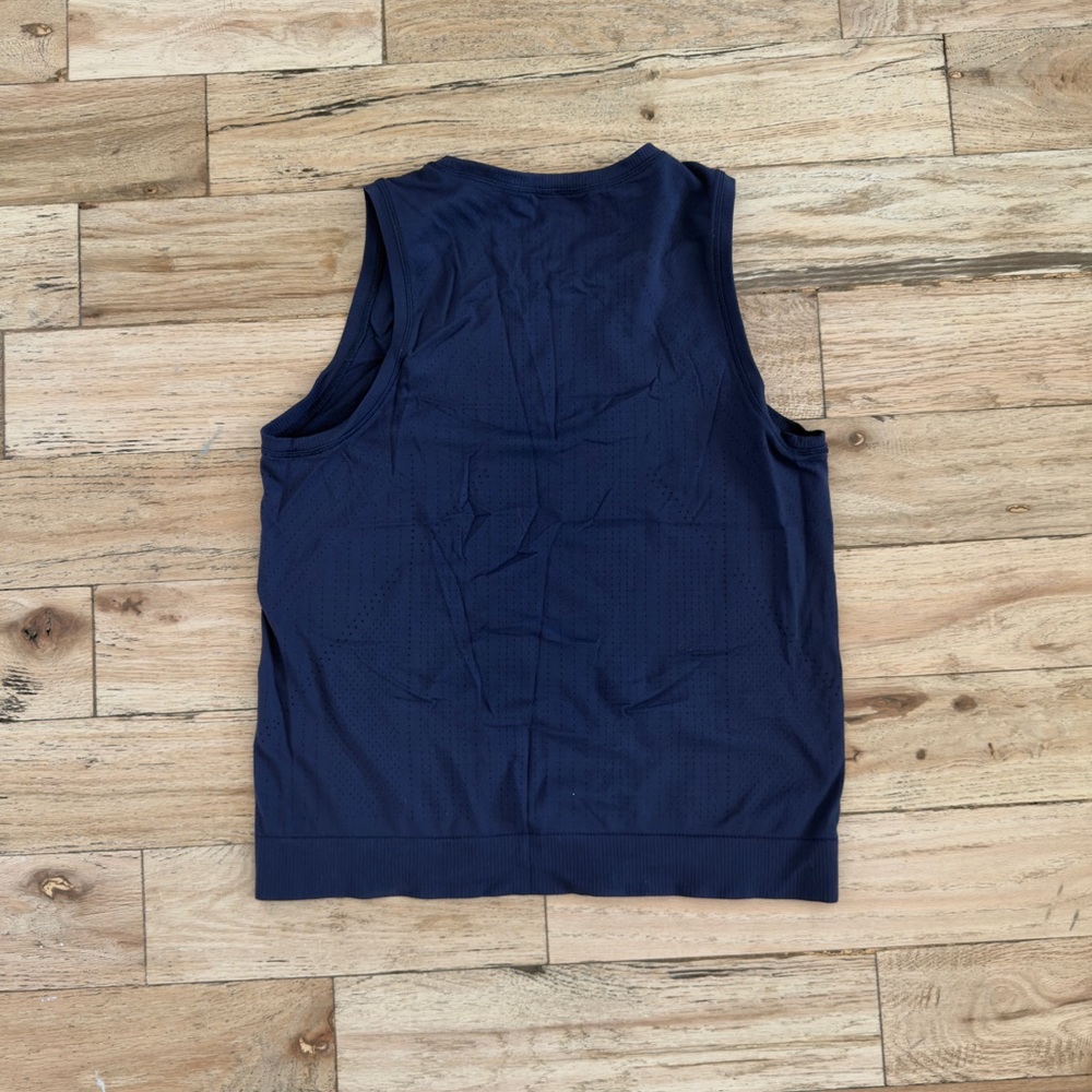 Athleta Navy Sleeveless Top - Small